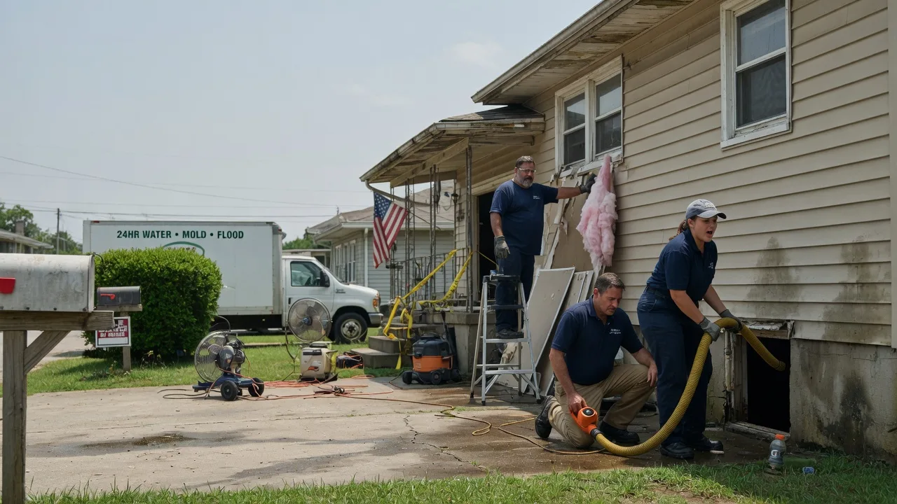 Water Damage Repair in Mullica Hill, NJ near me